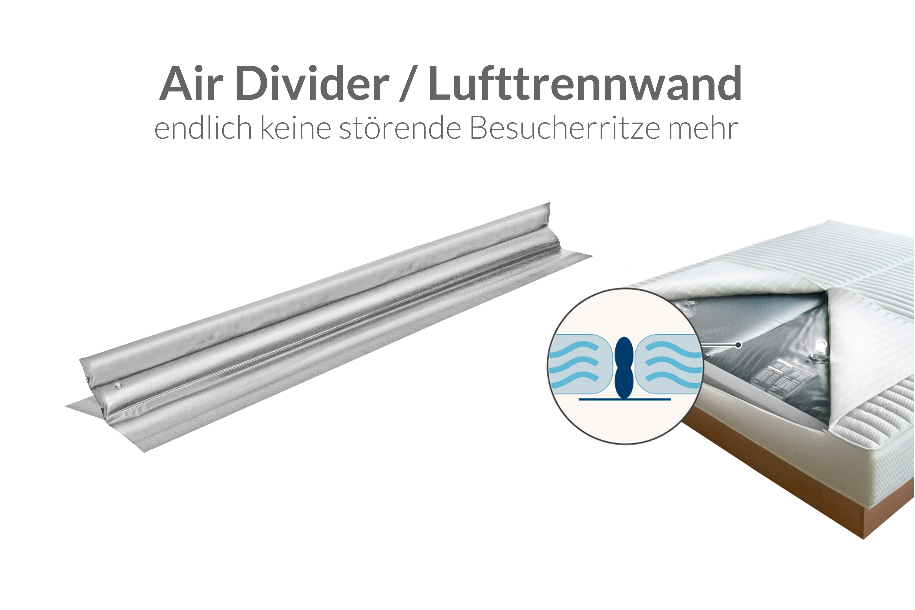 Lufttrennwand für Dual System - Air Divider